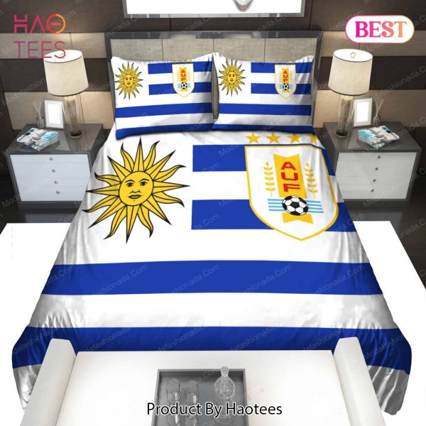 Buy Logo Uruguay National Football Team Bedding Sets Bed Sets, Bedroom Sets, Comforter Sets, Duvet Cover, Bedspread