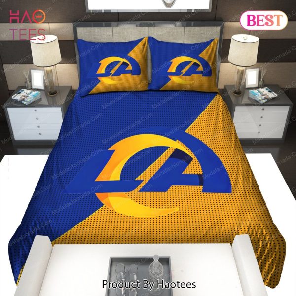 Buy Los Angeles Rams Logo Bedding Sets Bed Sets, Bedroom Sets, Comforter Sets, Duvet Cover, Bedspread