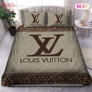Louis Vuitton Marble Background Bedroom Duvet Cover Louis Vuitton