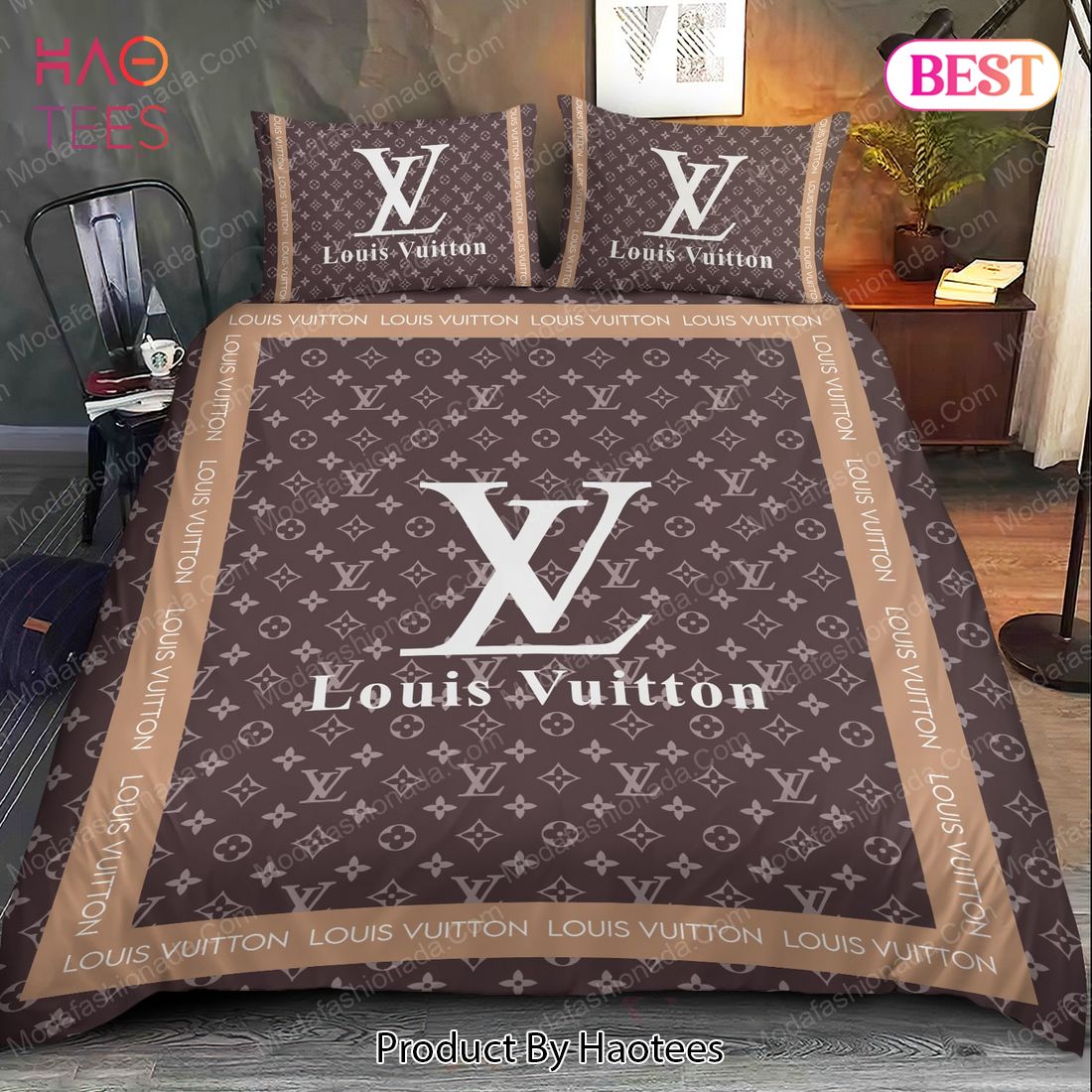 Buy Louis Vuitton Luxury Brands 25 Bedding Set Bed Sets, Bedroom
