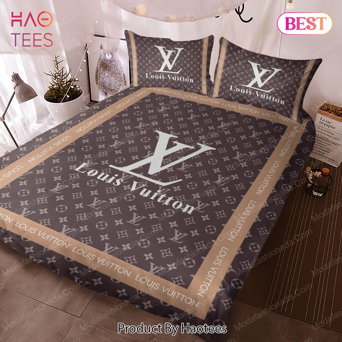 Buy Louis Vuitton Luxury Brands 25 Bedding Set Bed Sets