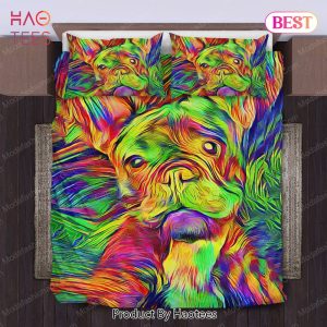 Buy Loyal Bulldog Watercolor Bedding Sets Bed Sets, Bedroom Sets, Comforter Sets, Duvet Cover, Bedspread