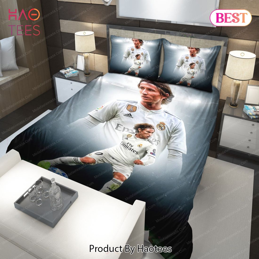 Buy Luka Modric Real Madrid 40 Bedding Sets Bed Sets, Bedroom Sets, Comforter Sets, Duvet Cover, Bedspread