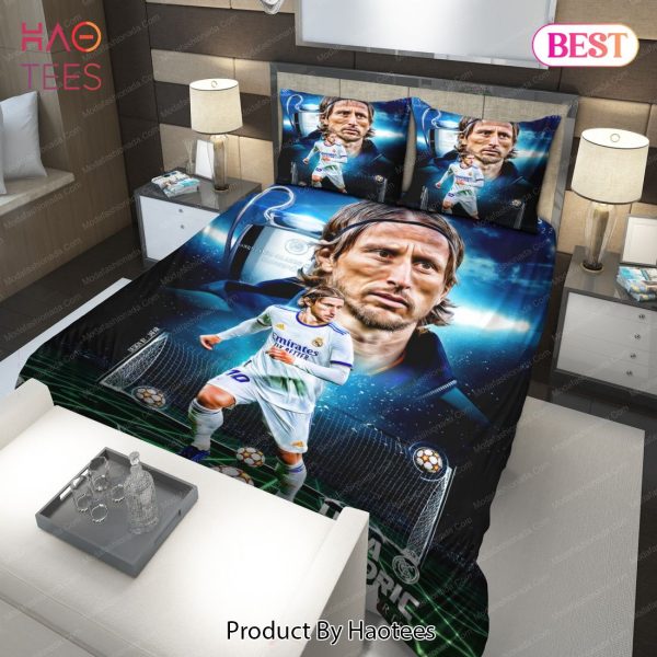 Buy Luka Modric Real Madrid Final UEFA Champions League 2022 In Paris Art 38 Bedding Sets Bed Sets, Bedroom Sets, Comforter Sets, Duvet Cover, Bedspread