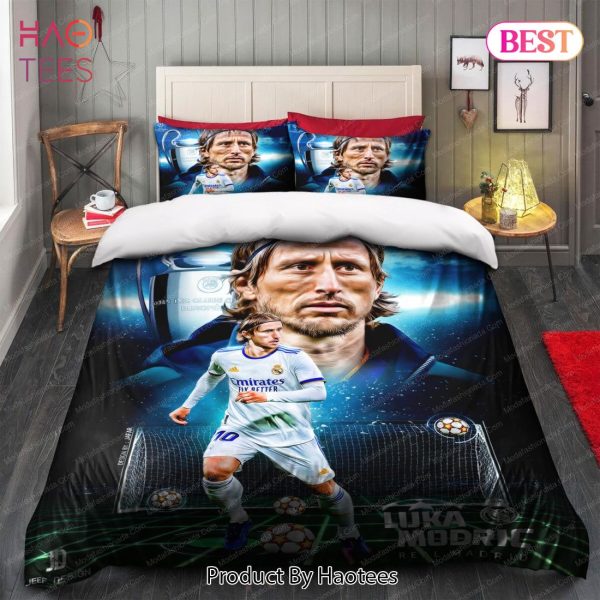 Buy Luka Modric Real Madrid Final UEFA Champions League 2022 In Paris Art 38 Bedding Sets Bed Sets, Bedroom Sets, Comforter Sets, Duvet Cover, Bedspread