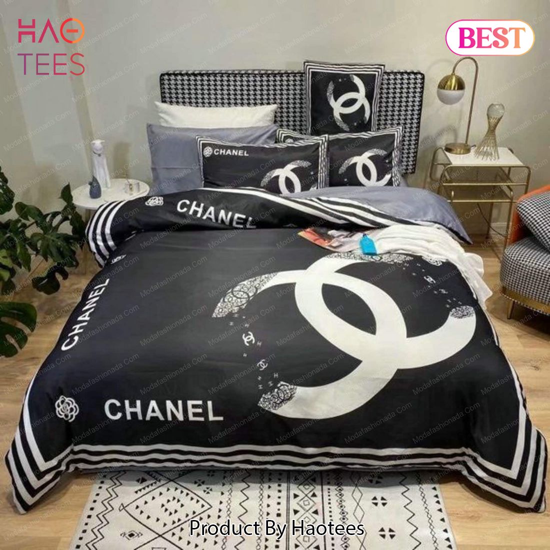 Buy Luxury Chanel Brands 1 Bedding Set Bed Sets, Bedroom Sets, Comforter  Sets, Duvet Cover, Bedspread