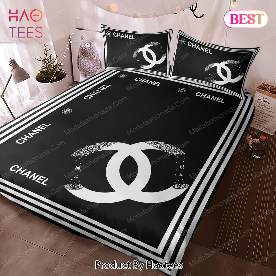 Buy Luxury Chanel Brands 1 Bedding Set Bed Sets, Bedroom Sets, Comforter  Sets, Duvet Cover, Bedspread