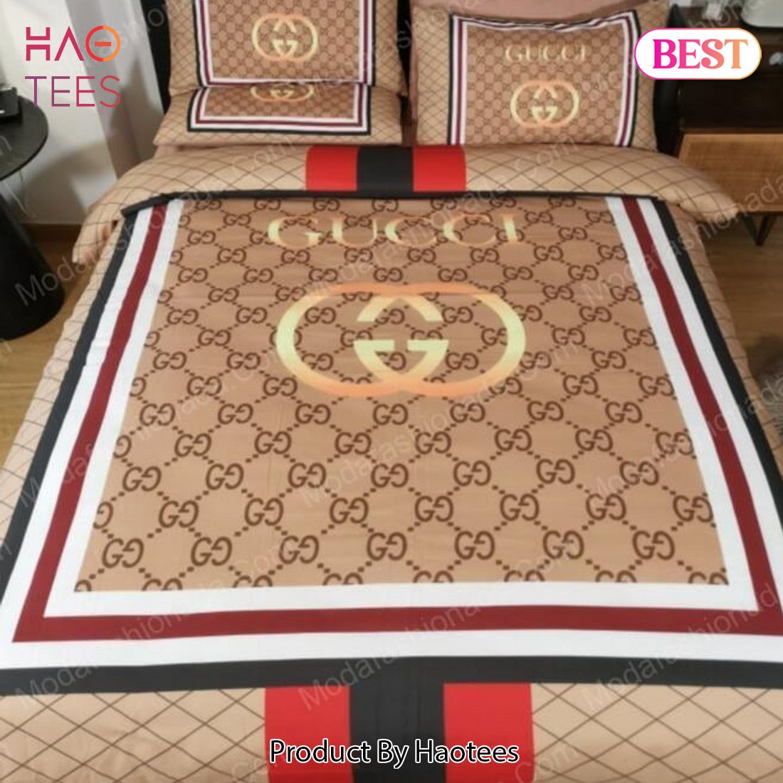 Buy Luxury Gucci Logo Fashion Brands 26 Bedding Set Bed Sets, Bedroom Sets, Comforter Sets, Duvet Cover, Bedspread Luxury Store