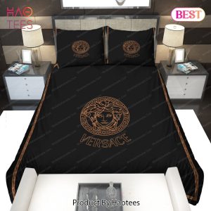 Buy Luxury Versace Logo Brands 3 Bedding Set Bed Sets, Bedroom Sets, Comforter Sets, Duvet Cover, Bedspread