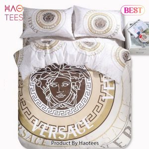 Buy Luxury Versace Logo Brands 7 Bedding Set Bed Sets, Bedroom Sets, Comforter Sets, Duvet Cover, Bedspread