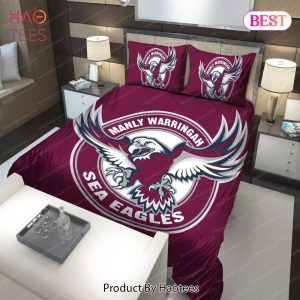 Buy Manly Warringah Sea Eagles Logo Bedding Sets Bed Sets, Bedroom Sets, Comforter Sets, Duvet Cover, Bedspread