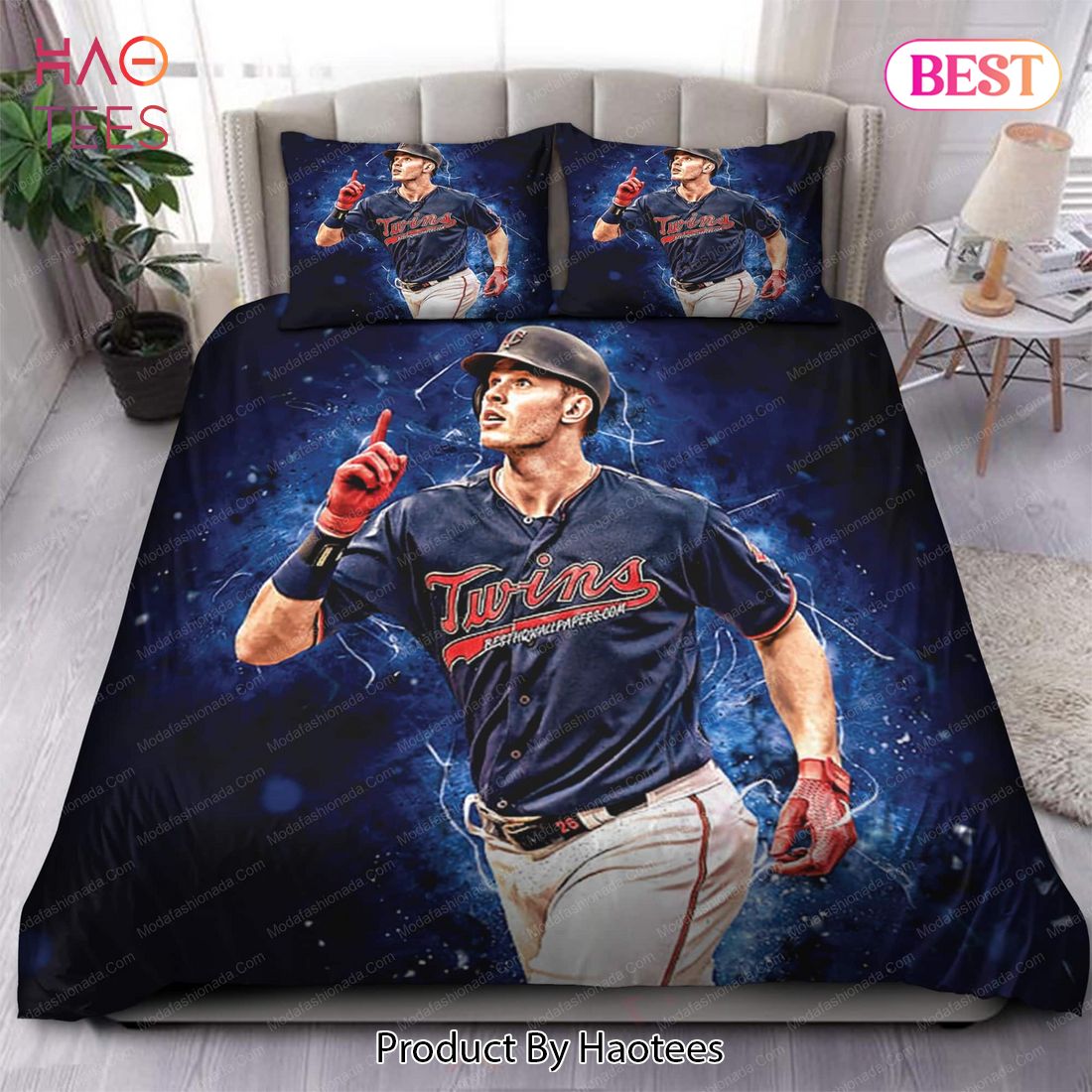 Buy Max Kepler Minnesota Twins MLB 122 Bedding Sets Bed Sets, Bedroom Sets, Comforter Sets, Duvet Cover, Bedspread