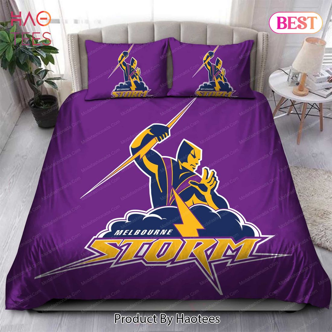 Buy Melbourne Storm Logo 1998 Bedding Sets Bed Sets, Bedroom Sets, Comforter Sets, Duvet Cover, Bedspread