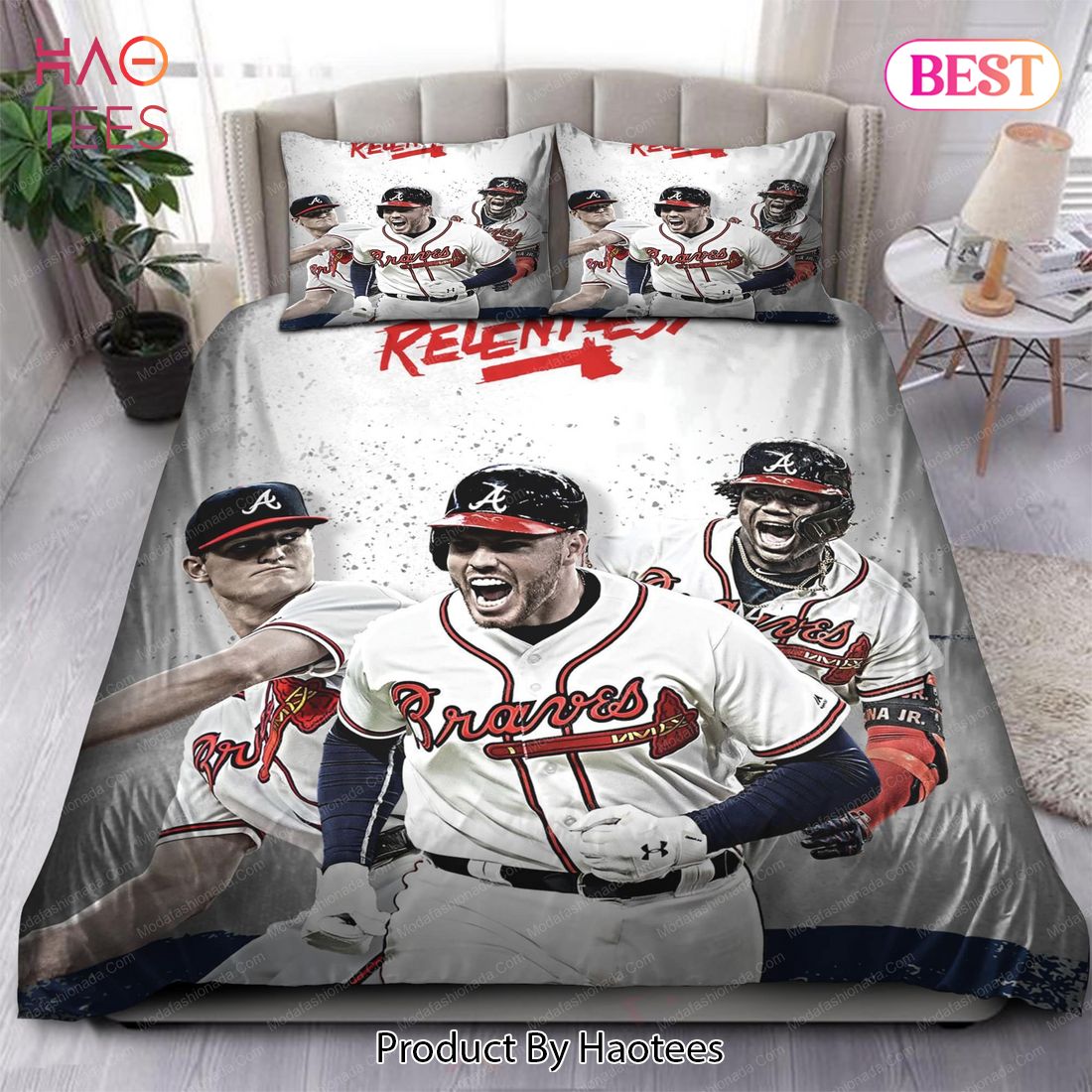 Buy Memory Freddie Freeman Atlanta Braves MLB 42 Bedding Sets Bed Sets, Bedroom Sets, Comforter Sets, Duvet Cover, Bedspread