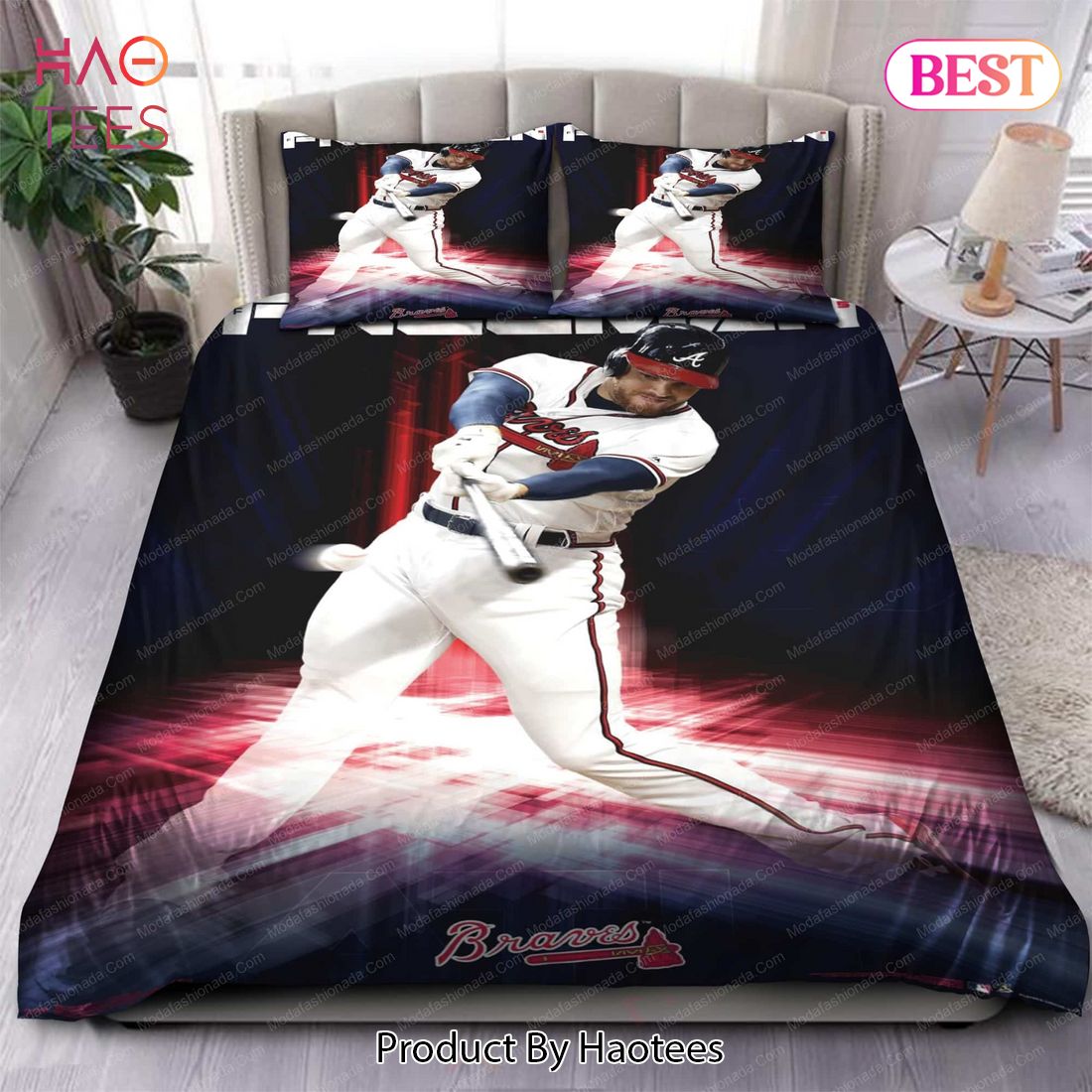 Buy Memory Freddie Freeman Atlanta Braves MLB 44 Bedding Sets Bed Sets, Bedroom Sets, Comforter Sets, Duvet Cover, Bedspread