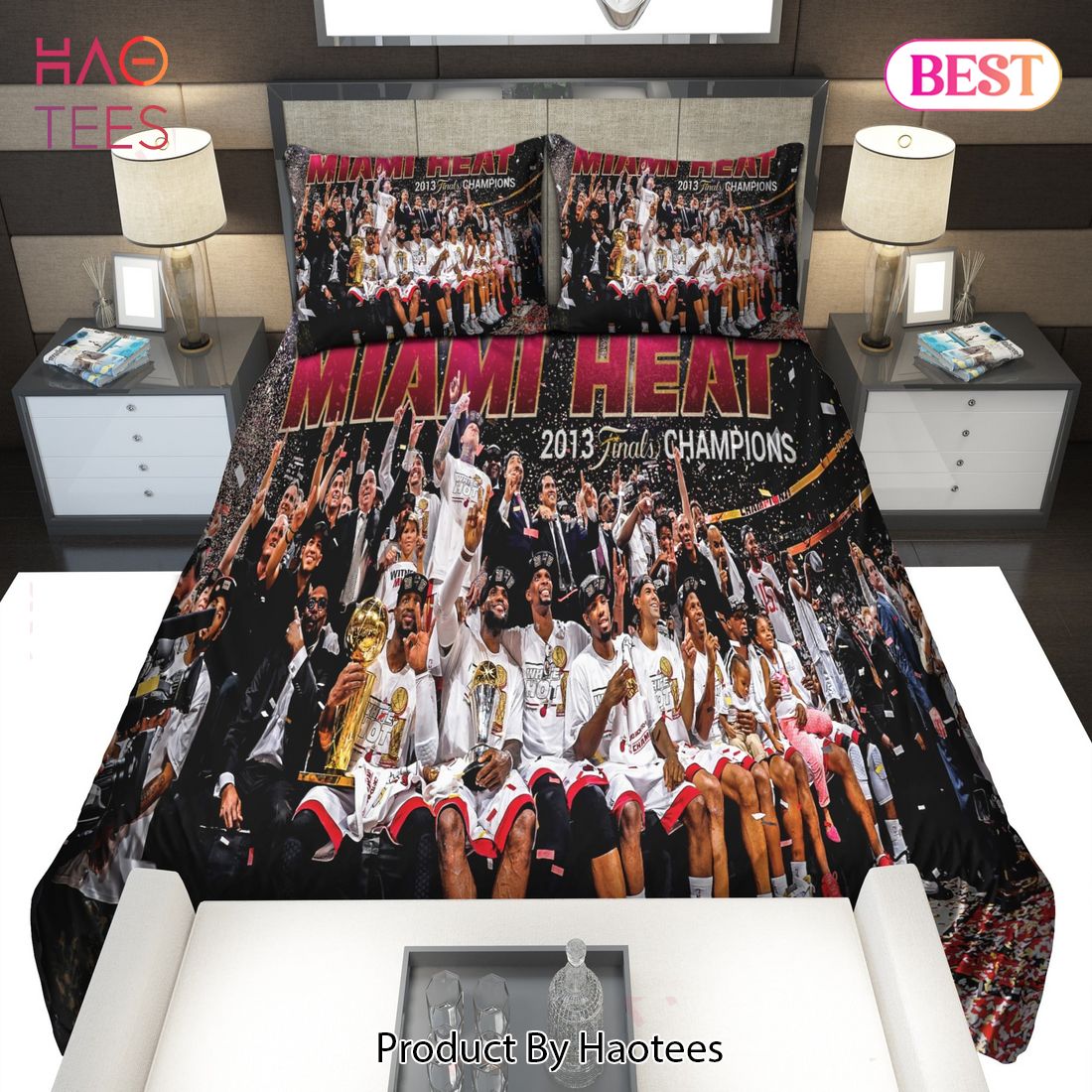 Buy Miami Heat 2013 NBA Finals Champions 35 Bedding Sets Bed Sets, Bedroom Sets, Comforter Sets, Duvet Cover, Bedspread Buy Miami Heat 2013 NBA Finals Champions 35 Bedding Sets Bed Sets, Bedroom Sets, Comforter Sets, Duvet Cover, Bedspread