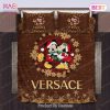 Buy Mickey And Minnie Versace Merry Christmas Bedding Sets Bed Sets, Bedroom Sets, Comforter Sets, Duvet Cover, Bedspread