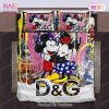 Buy Mickey And Minnie Versace Merry Christmas Bedding Sets Bed Sets, Bedroom Sets, Comforter Sets, Duvet Cover, Bedspread