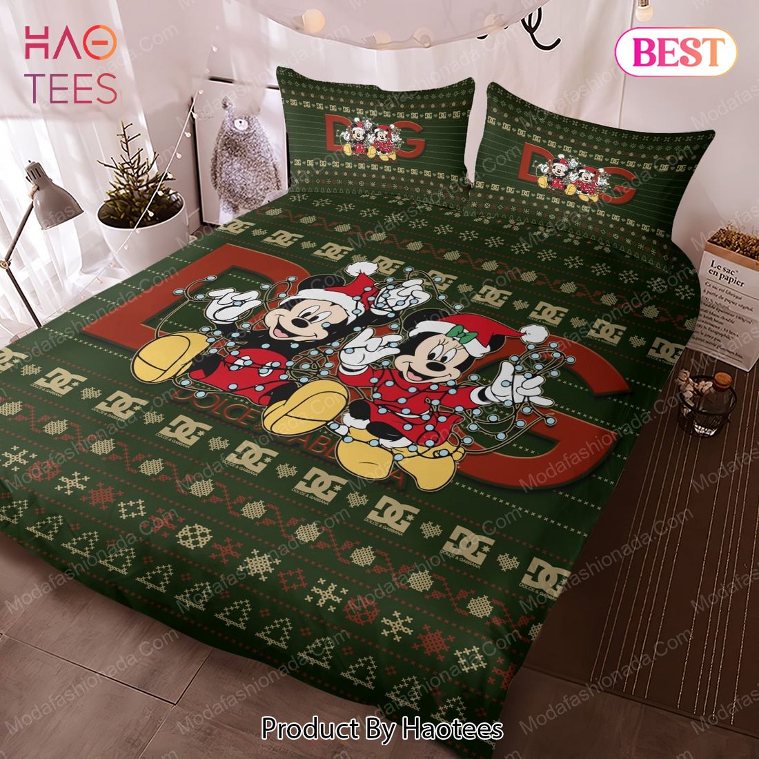 Buy Mickey Minnie Dolce & Gabbana Christmas Bedding Sets Bed Sets, Bedroom  Sets, Comforter Sets, Duvet