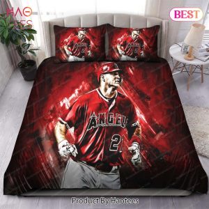 Buy Mike Trout Los Angeles Angels MLB 17 Bedding Sets Bed Sets, Bedroom Sets, Comforter Sets, Duvet Cover, Bedspread