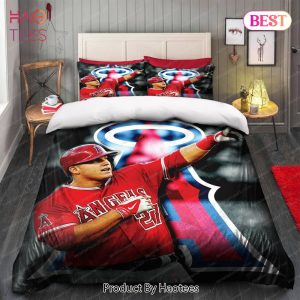 Buy Mike Trout Los Angeles Angels MLB Bedding Sets Bed Sets, Bedroom Sets, Comforter Sets, Duvet Cover, Bedspread