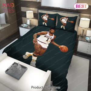 Buy Milwaukee Bucks Oscar Robertson NBA 70 Bedding Sets Bed Sets, Bedroom Sets, Comforter Sets, Duvet Cover, Bedspread
