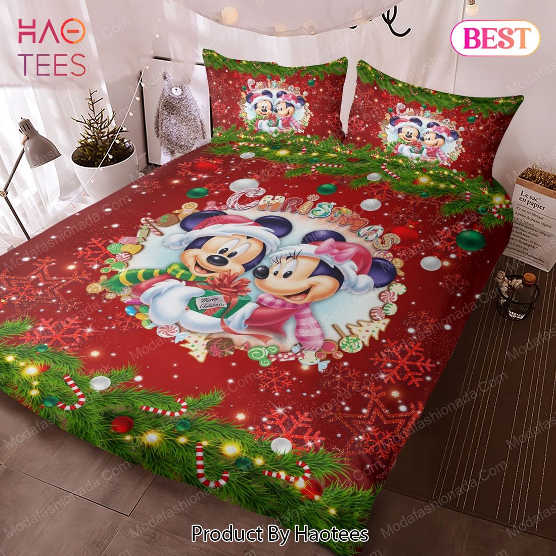 Buy Minnie Mouse Merry Christmas Bedding Sets Bed Sets, Bedroom Sets, Comforter Sets, Duvet Cover, Bedspread Buy Minnie Mouse Merry Christmas Bedding Sets Bed Sets, Bedroom Sets, Comforter Sets, Duvet Cover, Bedspread