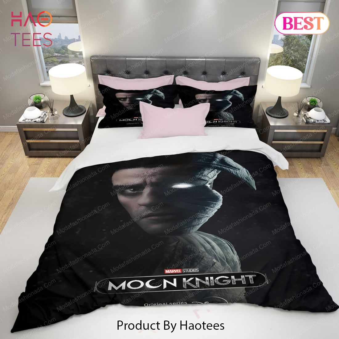 Buy Moon Knight 2022 Marvel Bedding Sets Bed Sets, Bedroom Sets