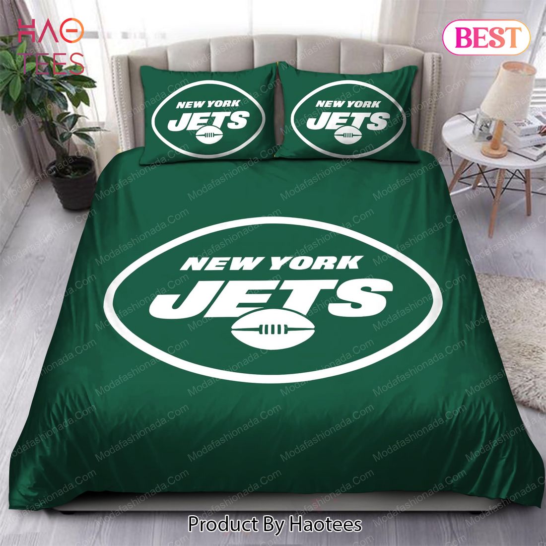 Buy New York Jets Logo Bedding Sets Bed Sets, Bedroom Sets, Comforter Sets, Duvet Cover, Bedspread
