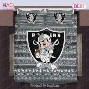 Buy NFL Las Vegas Raiders Mickey Mouse Bedding Sets Bed Sets, Bedroom Sets, Comforter Sets, Duvet Cover, Bedspread Buy NFL Las Vegas Raiders Mickey Mouse Bedding Sets Bed Sets, Bedroom Sets, Comforter Sets, Duvet Cover, Bedspread