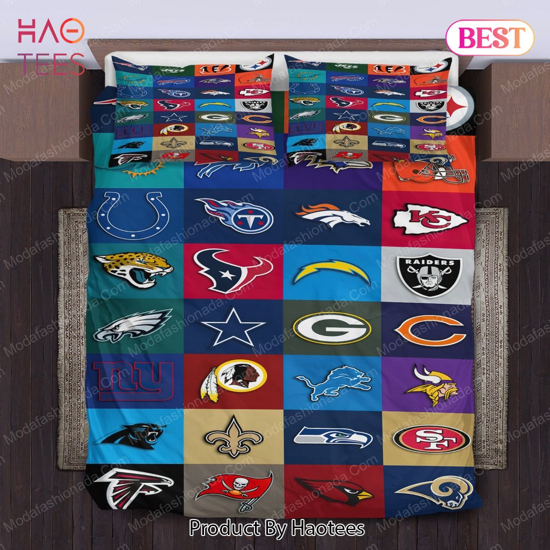 Buy NFL Logo Bedding Sets Bed Sets, Bedroom Sets, Comforter Sets, Duvet