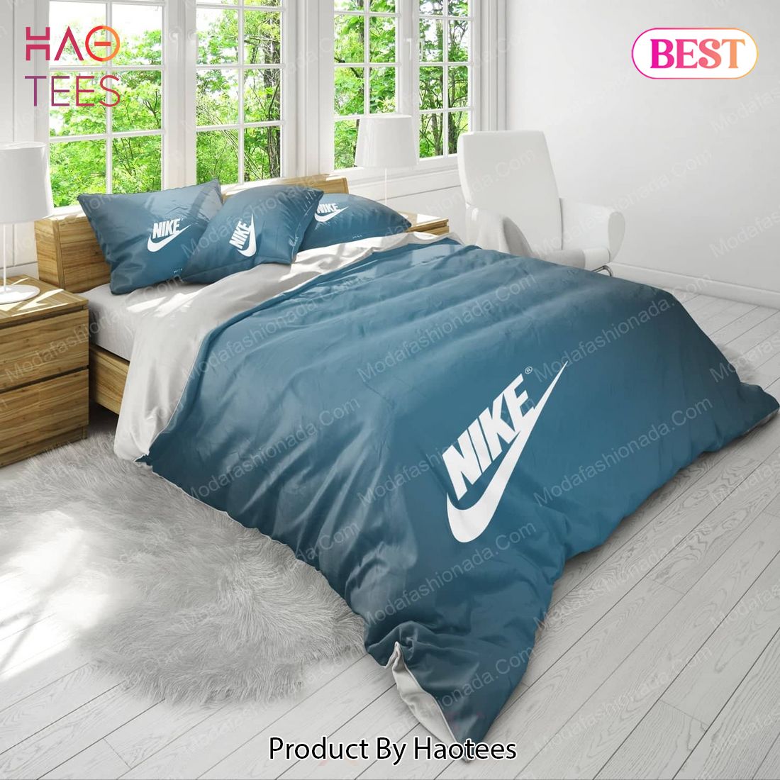 Buy Nike Logo Brands 4 Bedding Set Bed 