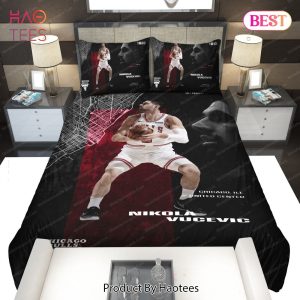 Buy Nikola Vucevic Chicago Bulls NBA 206 Bedding Sets Bed Sets, Bedroom Sets, Comforter Sets, Duvet Cover, Bedspread