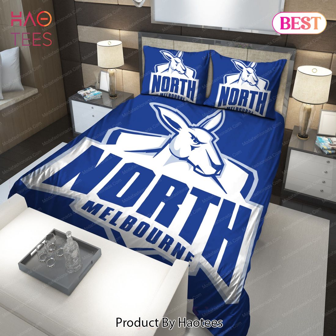 Buy North Melbourne Football Club Logo Bedding Sets Bed Sets, Bedroom
