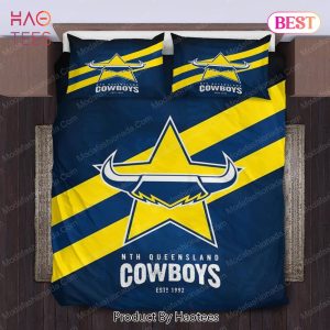 Buy North Queensland Cowboys Logo Bedding Sets 01 Bed Sets, Bedroom Sets, Comforter Sets, Duvet Cover, Bedspread