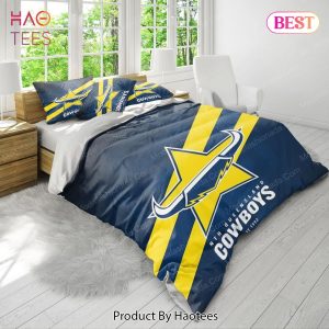 Buy North Queensland Cowboys Logo Bedding Sets 01 Bed Sets, Bedroom Sets, Comforter Sets, Duvet Cover, Bedspread