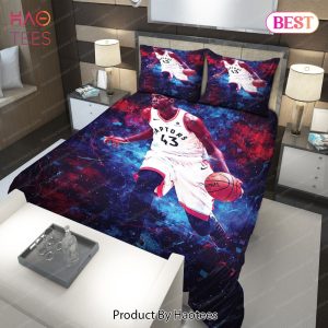 Buy Pascal Siakam Toronto Raptors NBA 191 Bedding Sets Bed Sets, Bedroom Sets, Comforter Sets, Duvet Cover, Bedspread