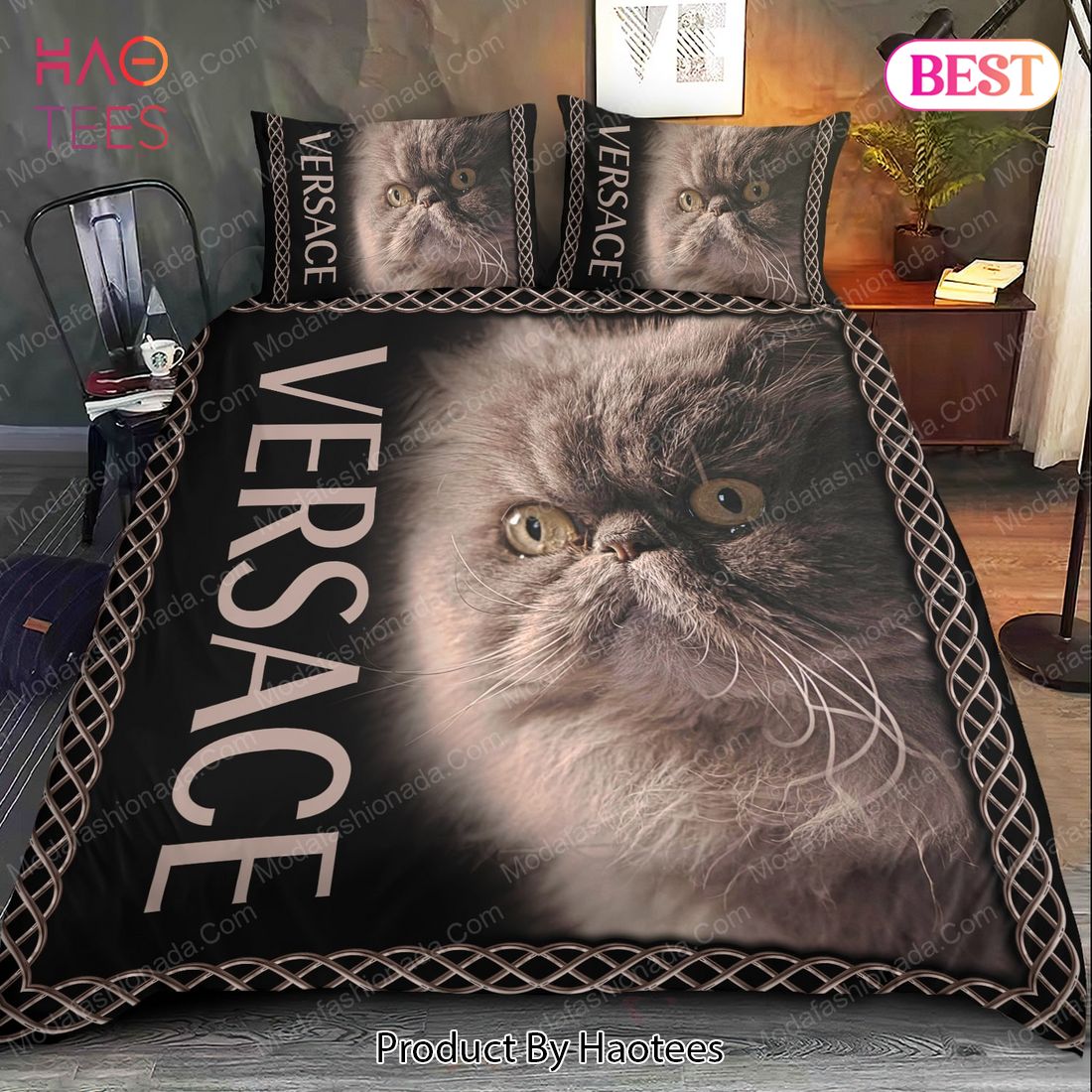 Buy Persian Cat Versace Bedding Sets Bed Sets, Bedroom Sets, Comforter Sets, Duvet Cover, Bedspread Buy Persian Cat Versace Bedding Sets Bed Sets, Bedroom Sets, Comforter Sets, Duvet Cover, Bedspread