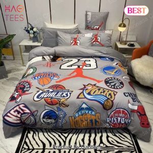 Buy Personalized Custom Number Air Jordan Brands 6 Bedding Set Bed Sets, Bedroom Sets, Comforter Sets, Duvet Cover, Bedspread