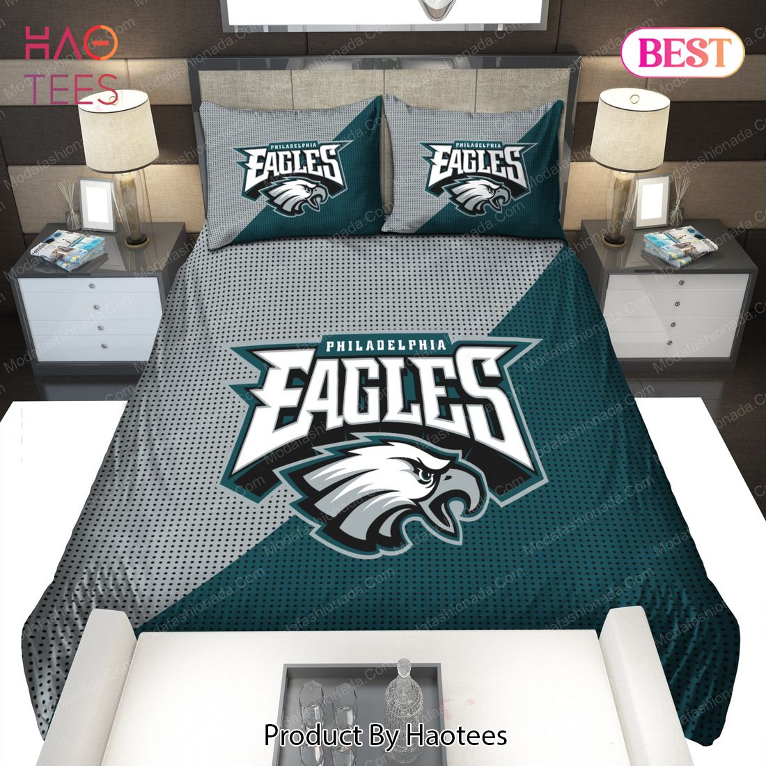 Buy Philadelphia Eagles Logo Bedding Sets 02 Bed Sets, Bedroom Sets,  Comforter Sets, Duvet Cover, Bedspread