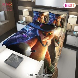 Buy Puss In Boots The Last Wish 2022 Bedding Sets Bed Sets, Bedroom Sets, Comforter Sets, Duvet Cover, Bedspread