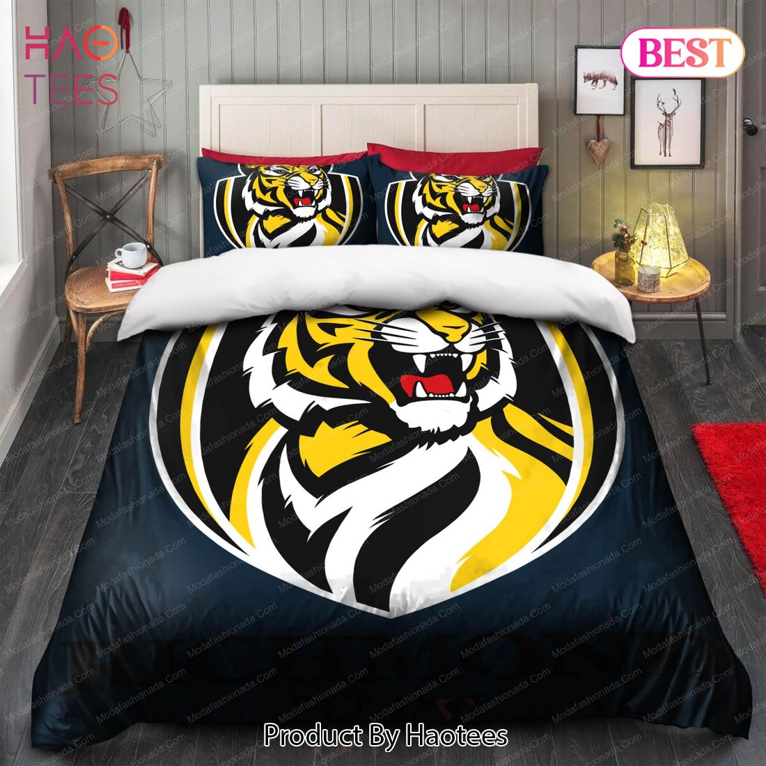 Buy Richmond Football Club Logo Bedding Sets Bed Sets, Bedroom Sets, Comforter Sets, Duvet Cover, Bedspread