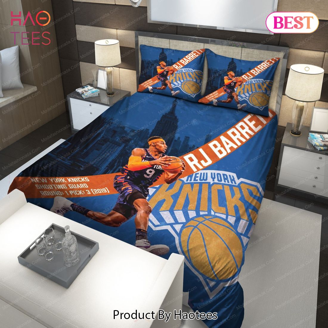 Buy RJ Barrett New York Knicks NBA 170 Bedding Sets Bed Sets, Bedroom Sets, Comforter Sets, Duvet Cover, Bedspread