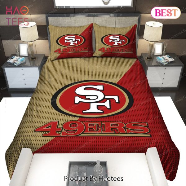 Buy San Francisco 49ers Logo Bedding Sets Bed Sets, Bedroom Sets, Comforter Sets, Duvet Cover, Bedspread