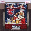 Buy Santa Claus NFL New England Patriots Christmas Bedding Sets Bed Sets, Bedroom Sets, Comforter Sets, Duvet Cover, Bedspread