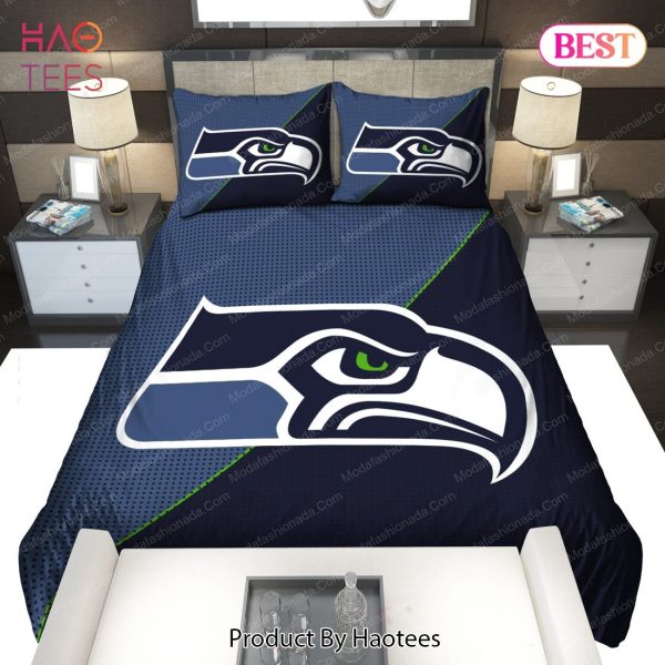 Buy Seattle Seahawks Logo Bedding Sets Bed Sets, Bedroom Sets, Comforter Sets, Duvet Cover, Bedspread