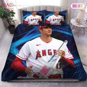 Buy Shohei Ohtani Los Angeles Angels MLB 36 Bedding Sets Bed Sets, Bedroom Sets, Comforter Sets, Duvet Cover, Bedspread