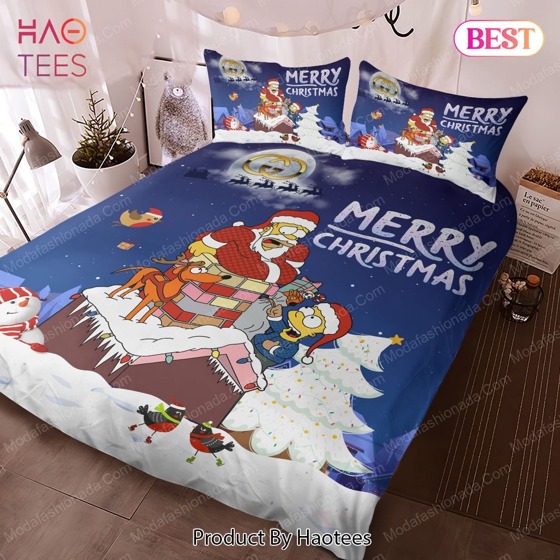 Buy Simpson Family Gucci Merry Christmas Bedding Sets Bed Sets, Bedroom Sets, Comforter Sets, Duvet Cover, Bedspread Luxury Store