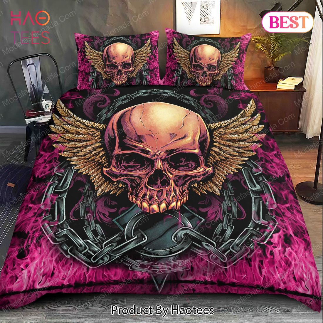 Buy Skull And Wings Halloween Bedding Sets Bed Sets, Bedroom Sets, Comforter Sets, Duvet Cover, Bedspread Buy Skull And Wings Halloween Bedding Sets Bed Sets, Bedroom Sets, Comforter Sets, Duvet Cover, Bedspread