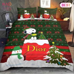 Buy Snoopy Dog Dior Christmas Bedding Sets Bed Sets, Bedroom Sets, Comforter Sets, Duvet Cover, Bedspread